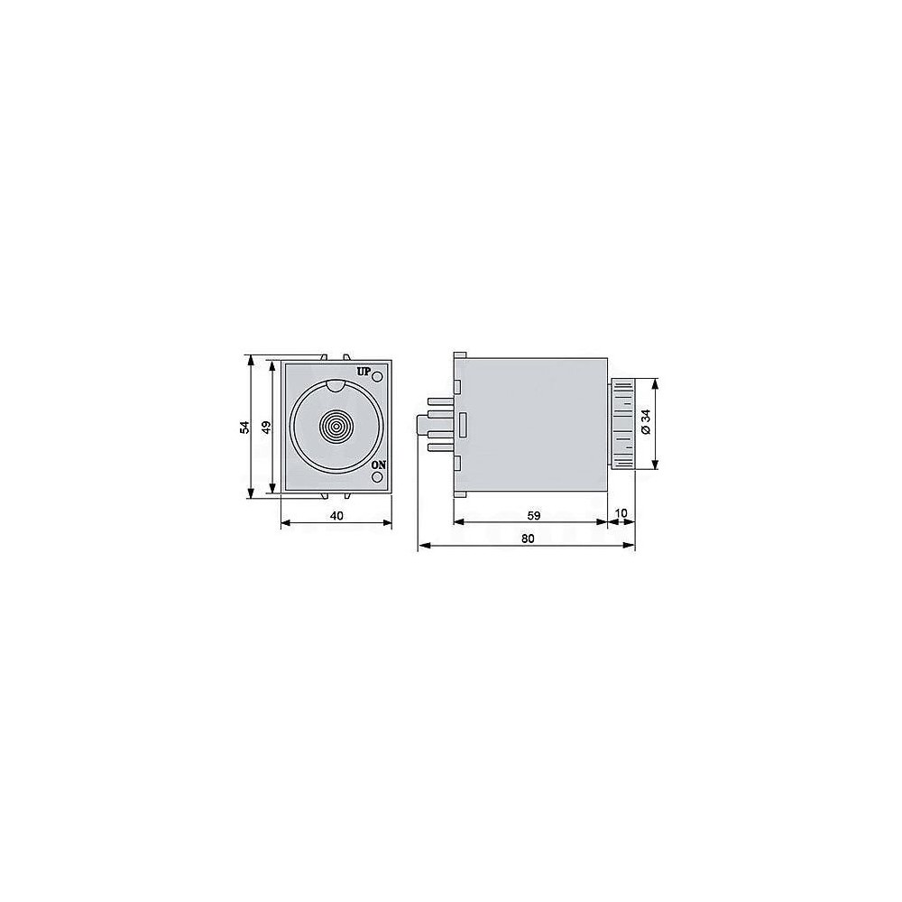 Tivan 40 Ventilator 40x40x10 24VDC 414F - VE40X10-24M