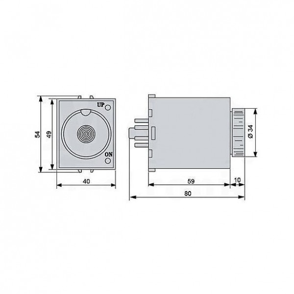 VREMENSKI RELE ST3PA-D - VRR-ST3PAD