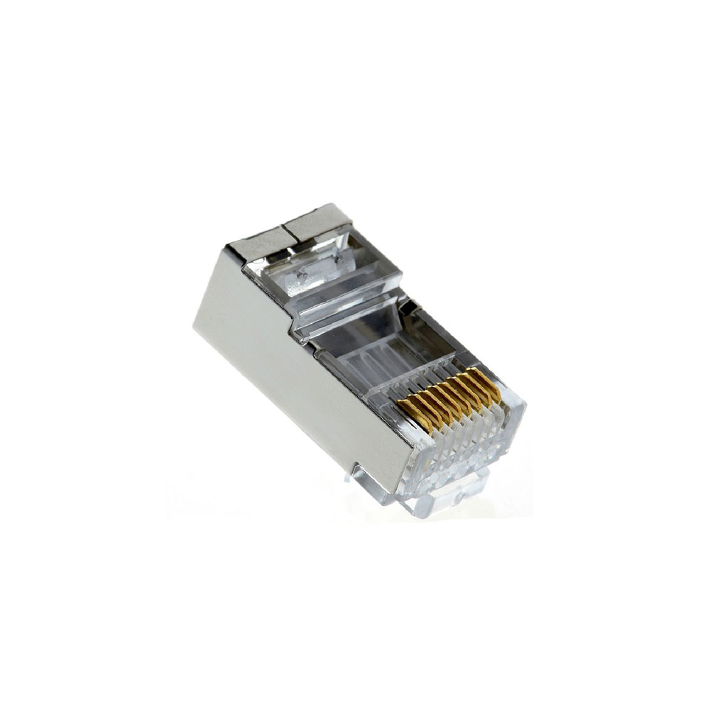 Konektor RJ45 UTP/STP    CAT6 oklopljen, prolazni - UTT8/8-6EMP