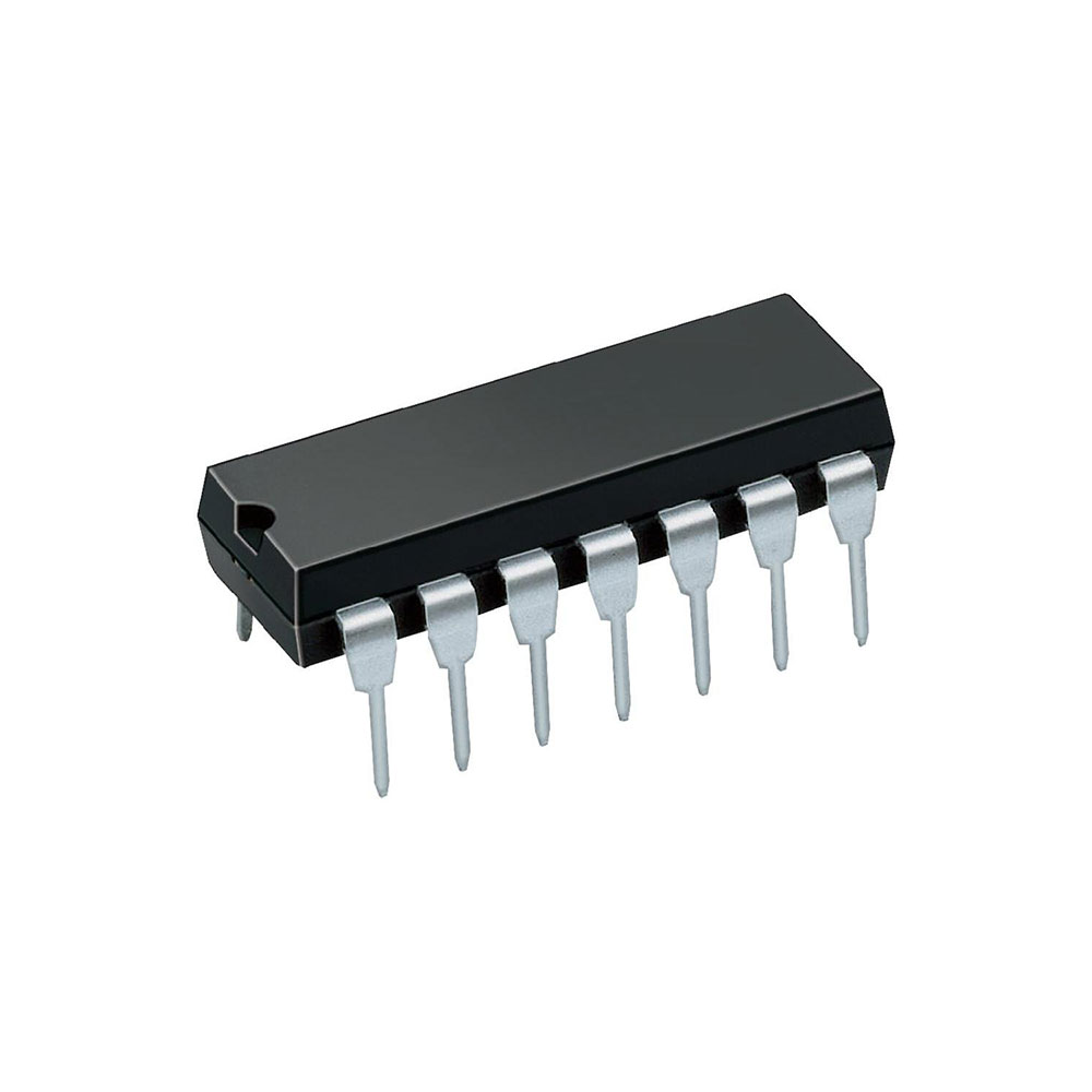 IC Quad 3Stat Buffer DIP14 - IC74HCT125