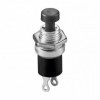 Taster mini NO crni  M7 1xA 50VDC,0.5A - TASMINNOCN