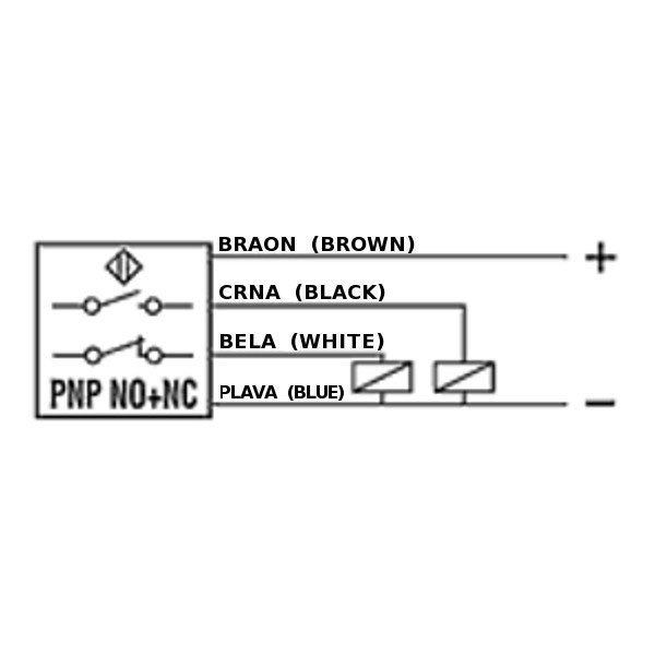  LR12XBN04DPR-E2 , PNP NO+NC 