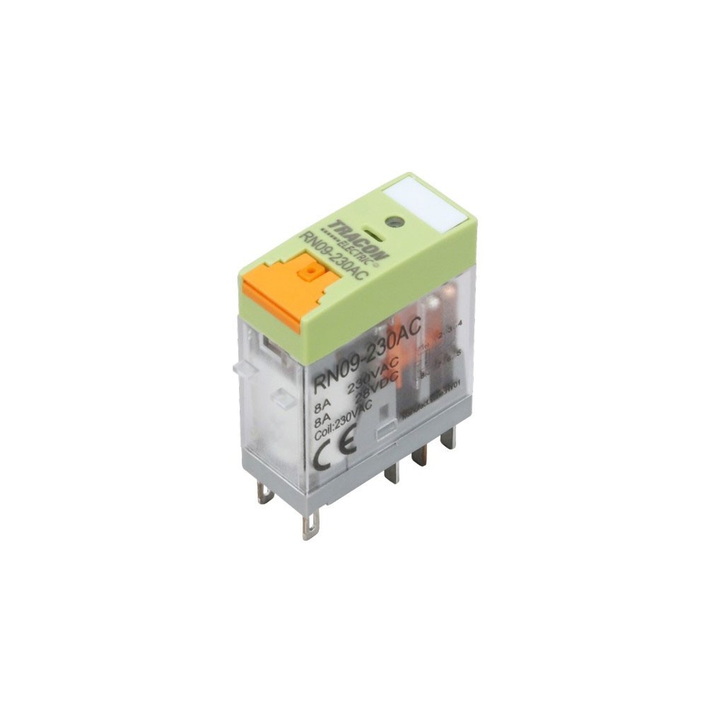 Rele  RN09-24DC  Tracon 24V DC  8A - REL-RN09-24DC