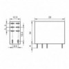 Rele  RN09-24DC  Tracon 24V DC  8A - REL-RN09-24DC