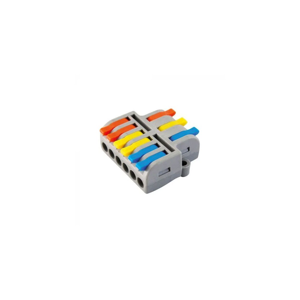 Spojnica 32A 250V, 3+6 kont, 2.5mm licna (2kom.) - KLEV-3/6P