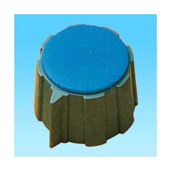 Dugme pot.B 4/10mm crno 21323 - DUKB10CN