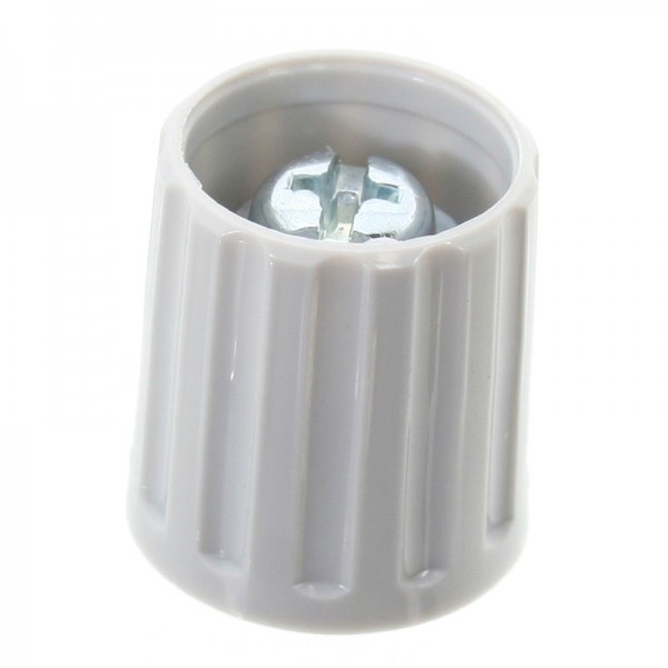Dugme potenciometra 15/6mm DKG15D sivo - DUKG15-SI