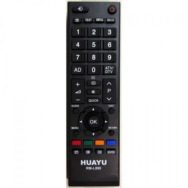 Daljinski za TOSHIBA RM-L890 HUAYU - DTV-L542