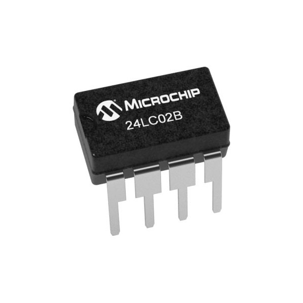EEPROM ser 2,5V 256X8 DIP8 - EE24LC02B/P