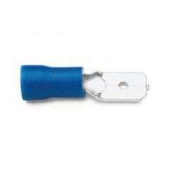 Kontakt muški kab.4.8x0.8mm  05-1,5 plavi