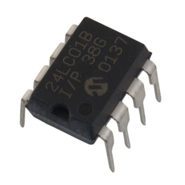 EEPROM ser 2,5V 128X8 DIP8 - EE24LC01B/P