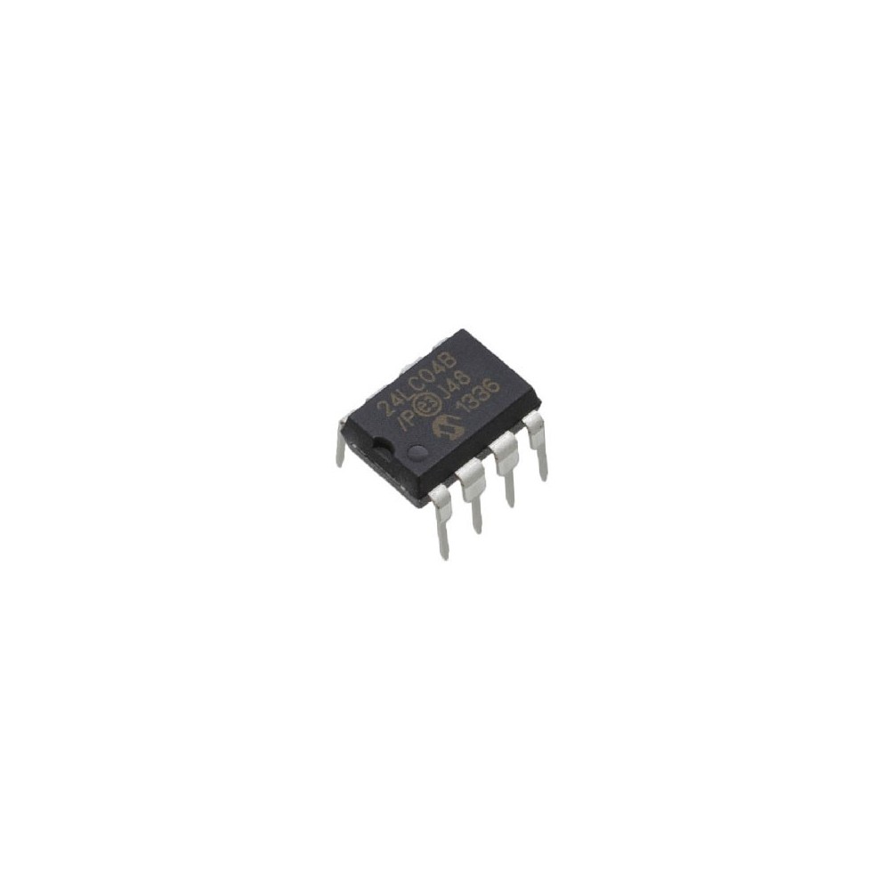 EEPROM ser 2,5V 2X256X8 DIP8 - EE24LC04B/P