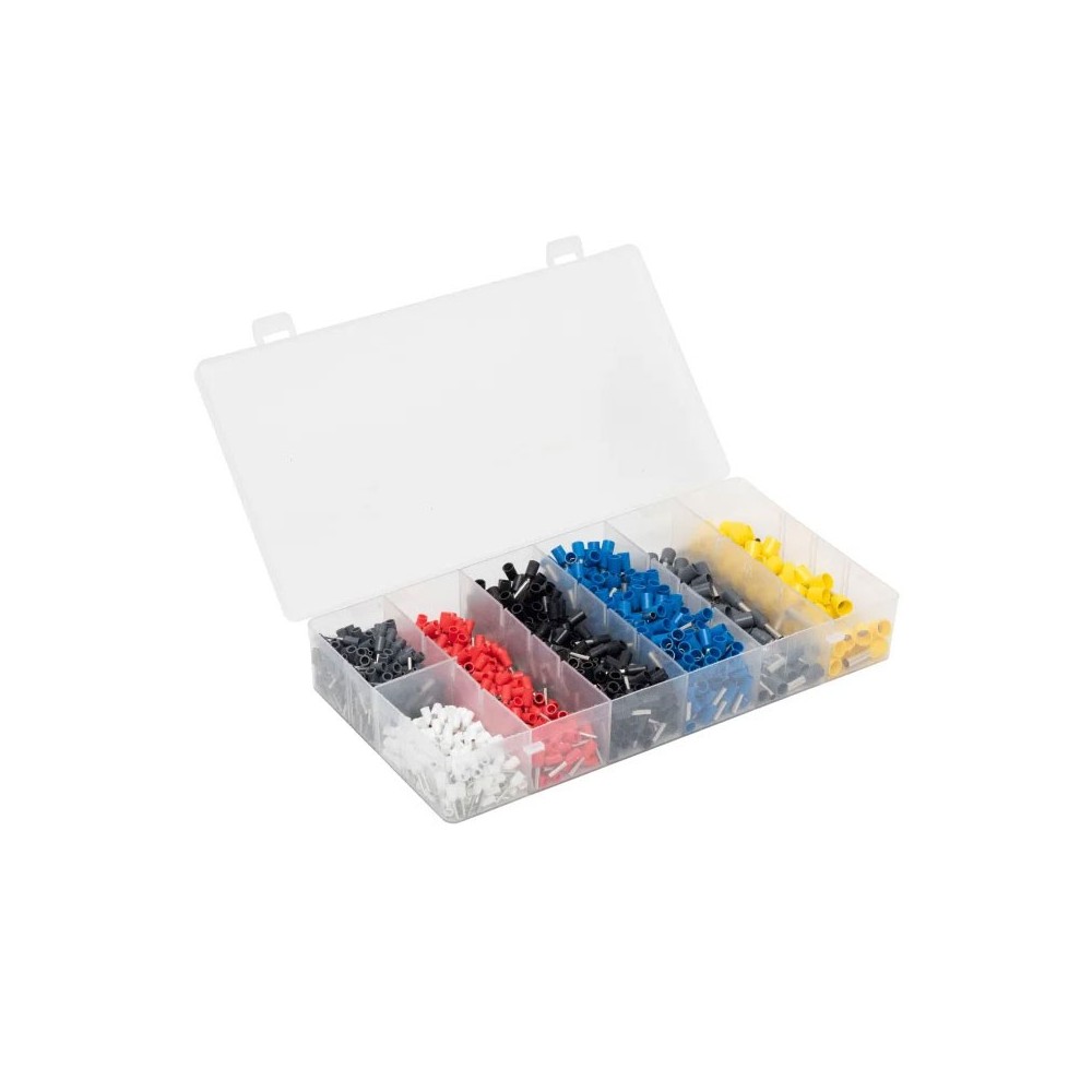 Set kablovskih čaura "hilzni", 1200 kom. - EMHI-1200SET
