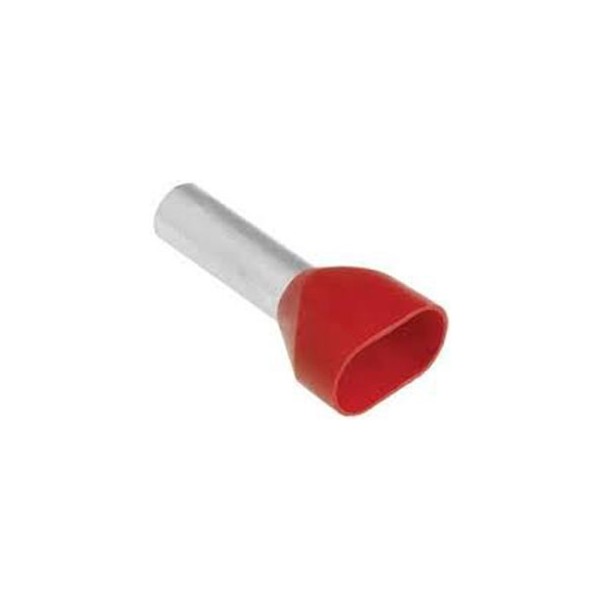 Hilzna izolovana 2X1 mm crvena - EMHI2X1.00