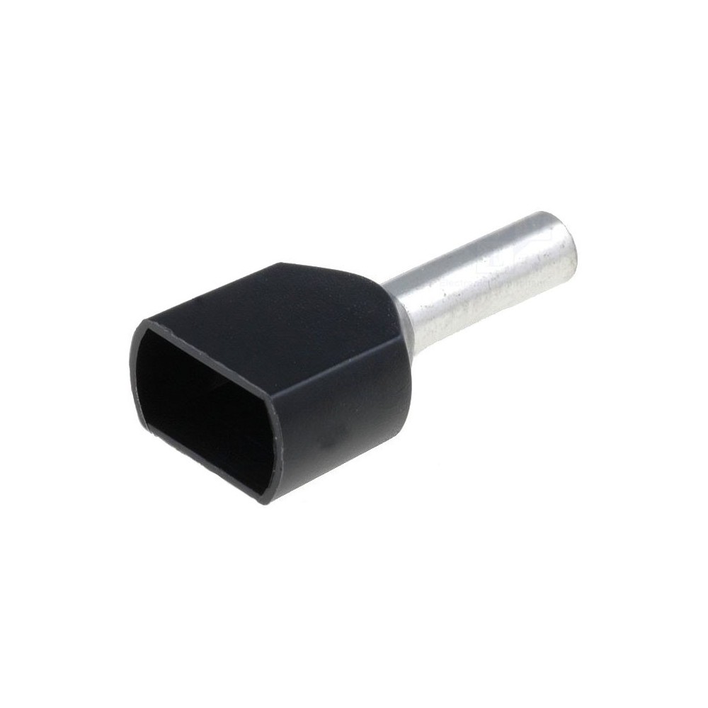 Hilzna izolovana 2X1.50 mm crna - EMHI2X1.50