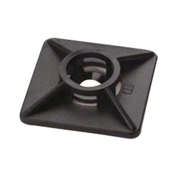 Držač vezice kab.samol.3.6mm 19x19 Crna - EMOBDS-3.6CN