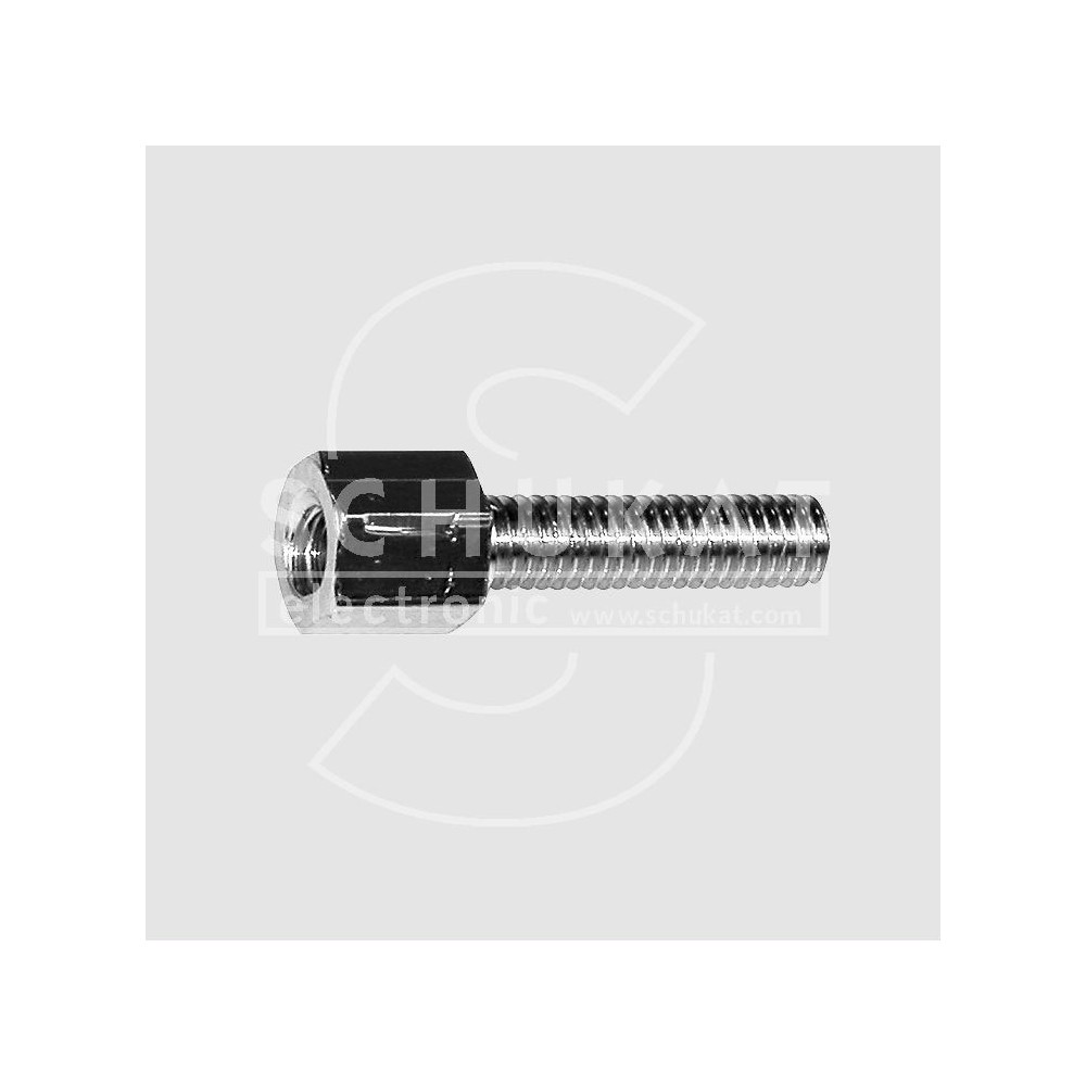 Adapter CuZn  UNC  M3 5/12mm - EMOMCA4105
