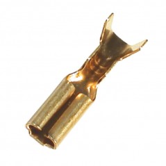 Kontakt ženski 2,8x0,5 neiz.0,5-1mm bakar