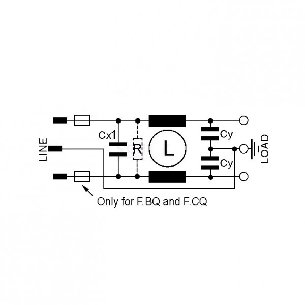 RSO filter +ut.+ osigrač 6A - FIL2680