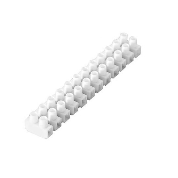 Redna klema 12X10 mm ,bele TEKOX - EMLK10B