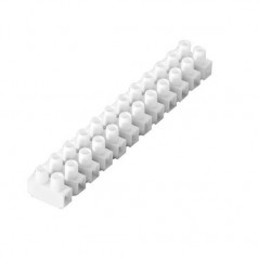 Redna klema 12X10 mm ,bele TEKOX