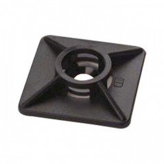 Držač vezice kab.samol.3.6mm 19x19 Crna