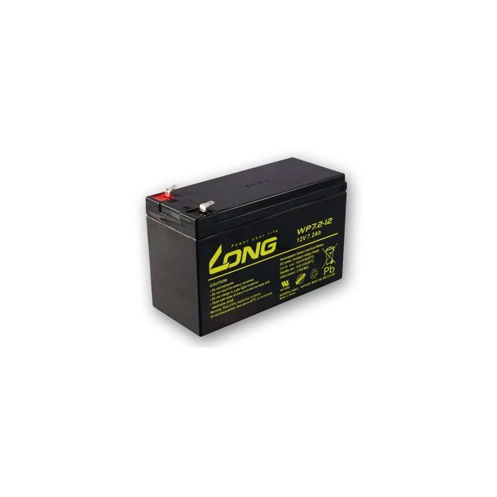 Akumulator  12V 7.2 Ah- 151x65x94 LONG - AK12-7.2