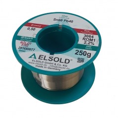 Tinol 0,75mm 250gr Sn60  Pb40 ELSOLD