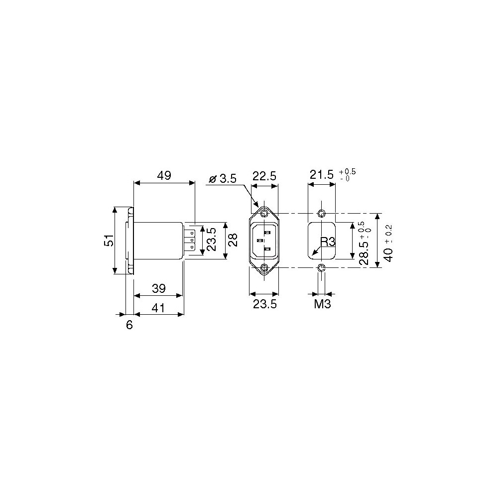 IC Quad 2Input NOR Gate IC74HC02SMD