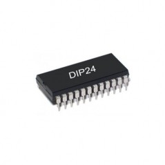 IC Dual 4-bit latch DIP24