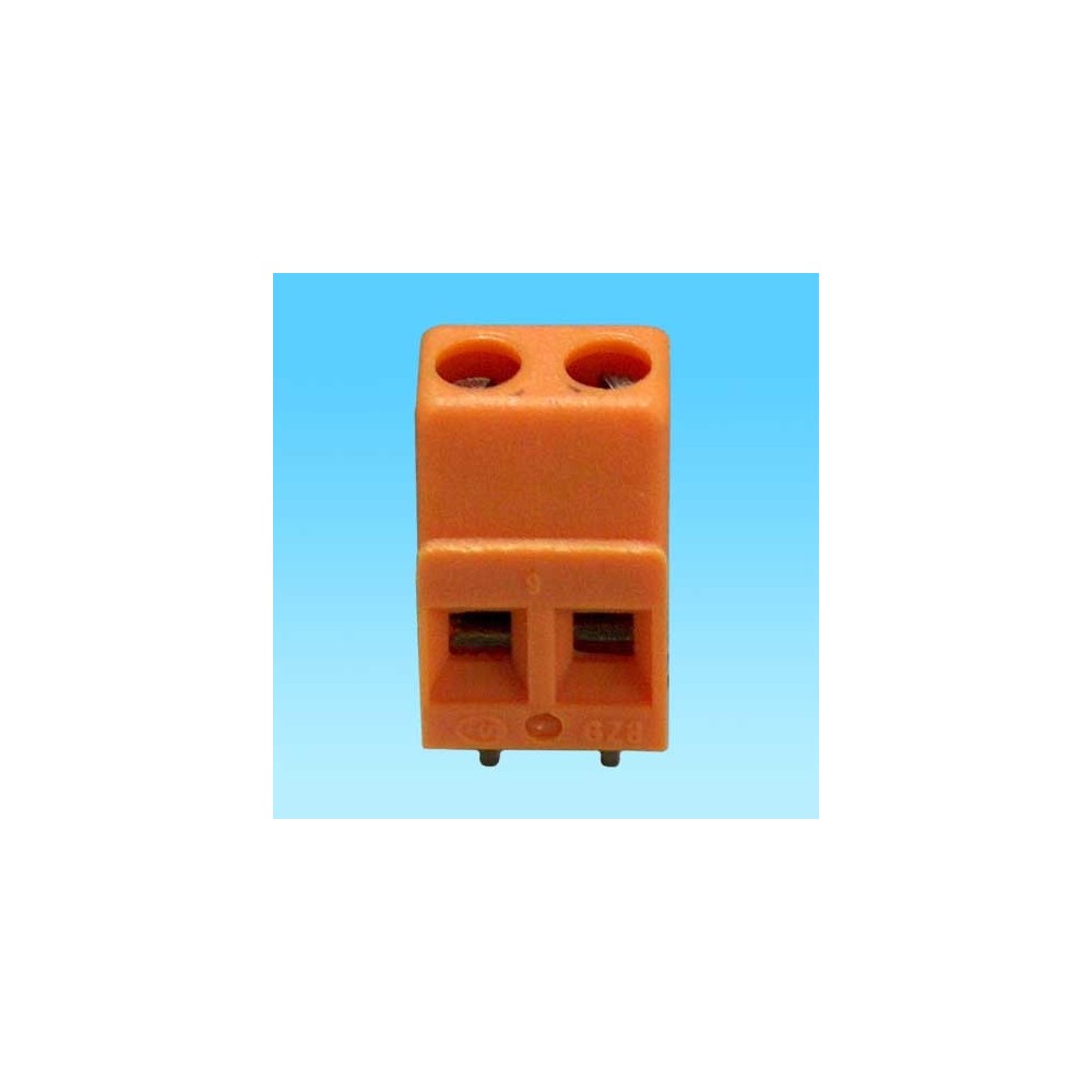 Redna klema 2p za st. pl. C 10A,300V B - EMRK2C