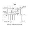 Grec 1000V 8A IN line GBU810 - GRB1000C8IN