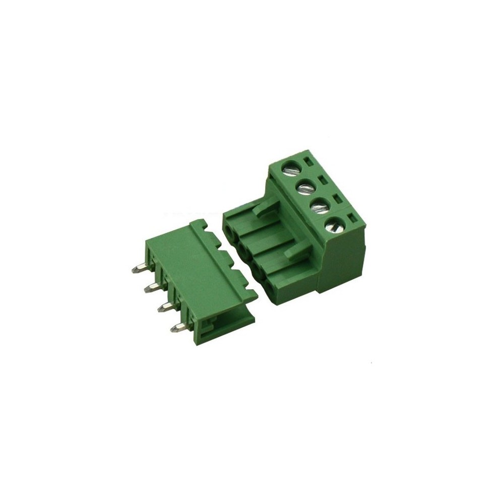 Klema rastavna 4P 180* muska RM5.08 - EMRKR4M180