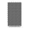 Raster ploca 100X160 mm  pertinaks - EMRP02