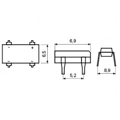 Grec 2A ,560V dbl206G