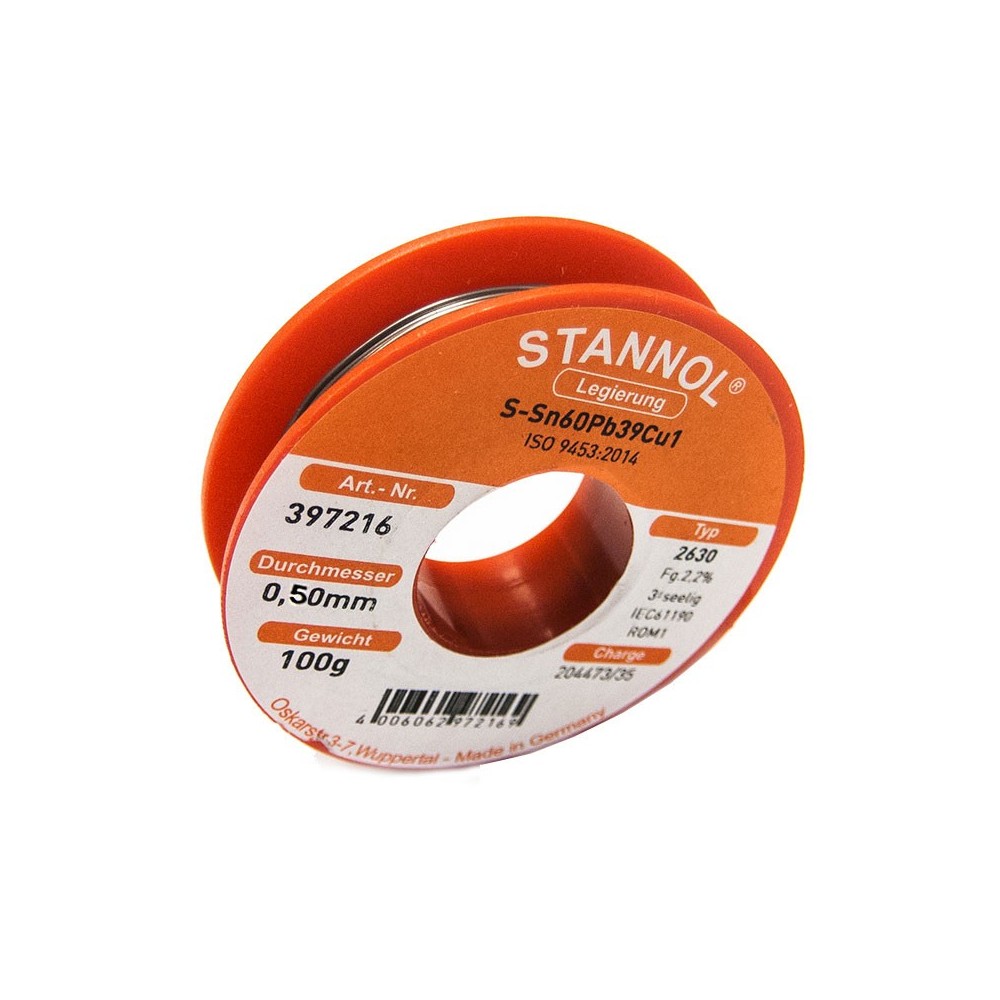 Tinol 0.5mm 100gr.Sn60Pb40 - EMTI05-01S