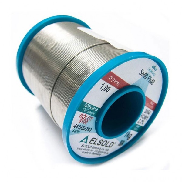Tinol 0.75mm 1kg. Sn60 P40 ELSOLD - EMTI075-1E