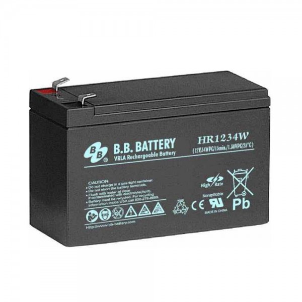 Akumulator 12V 9Ah HRL9-12 BB  terminal T2 - AK12-9BB