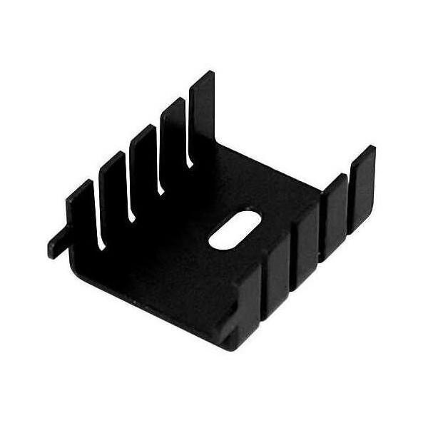 Hladnjak TO220, eloksiran 30x25,4x12.7 - HLATO220SK640S