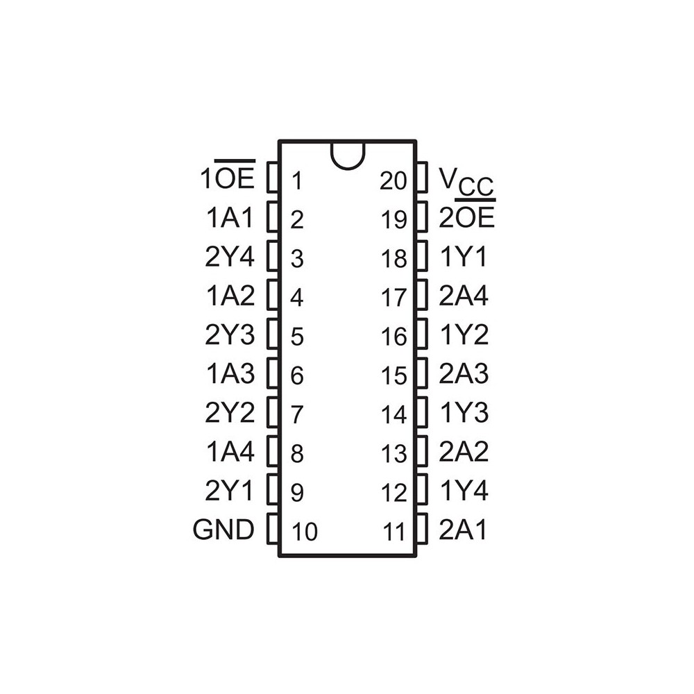 IC 14Stage Binary Counter  - IC74HC4060
