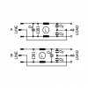 RSO  filter 250V/10A C14 M ugradni - FIL2470-1