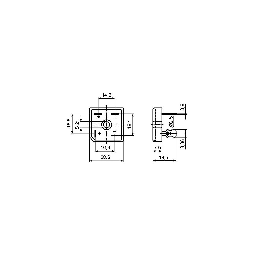 Grec 1000V  25A - GRB1000C25