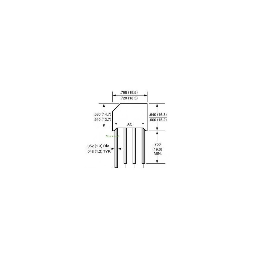 Grec  400V  4A - GRB400C4