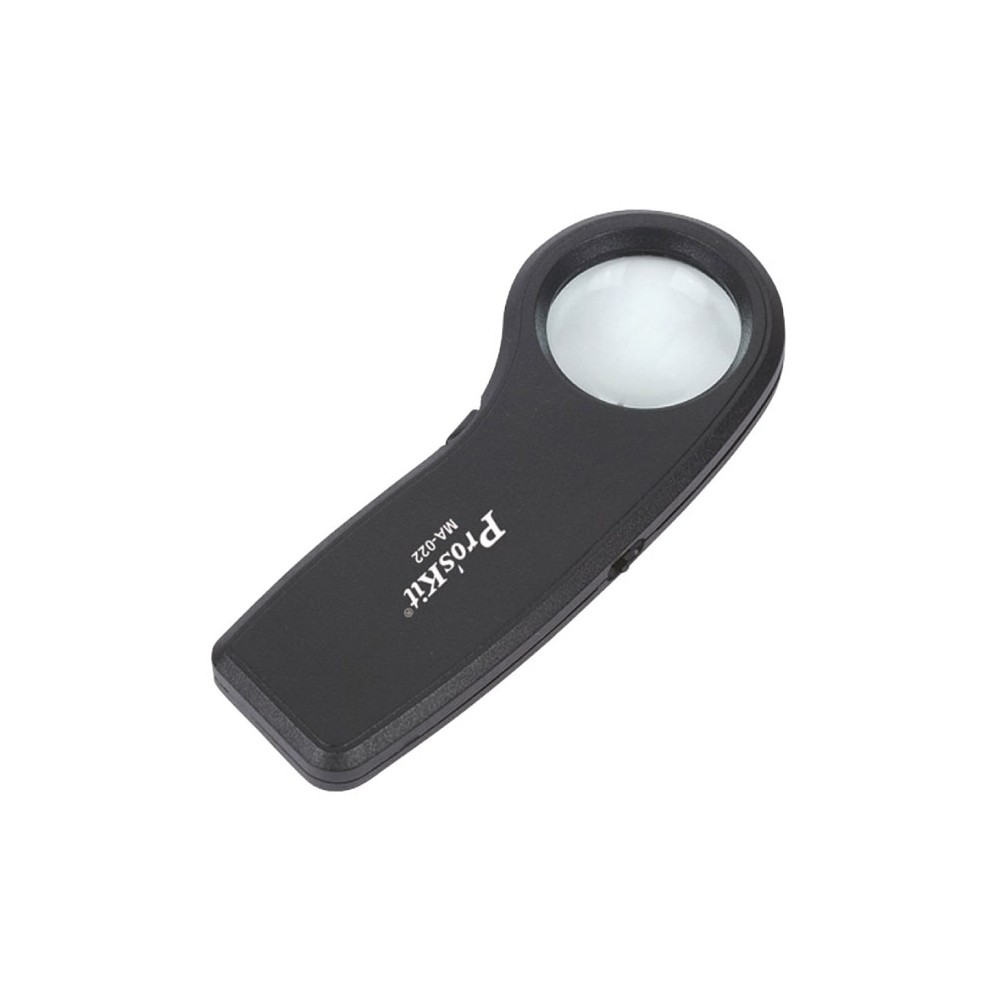 Lupa ručna sa sijalicom  1+1 LED, fi27mm, 26diopt. - ALLU5
