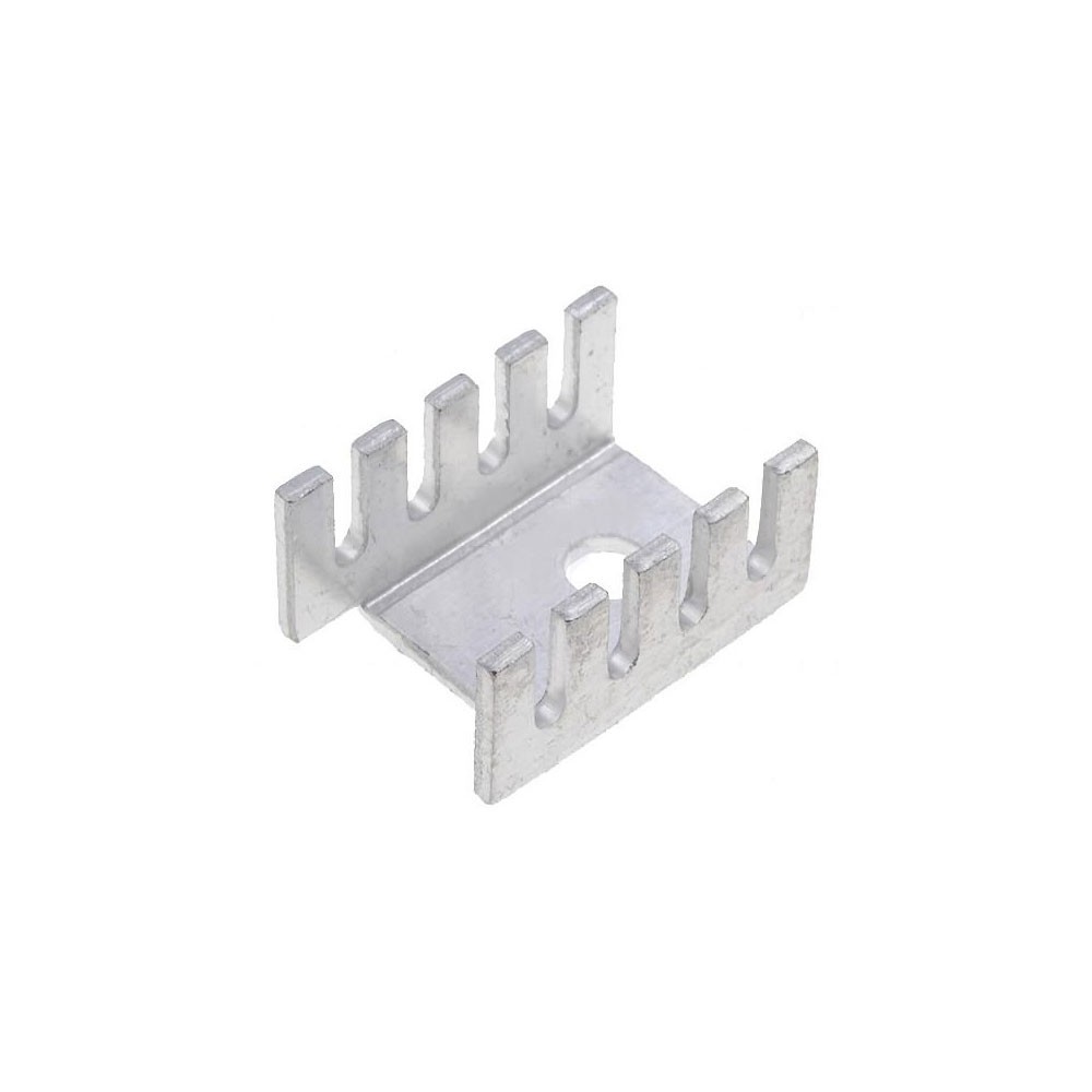 Hlad. TO220 13,3X19,1X12,7mm beli - HLATO220FK301