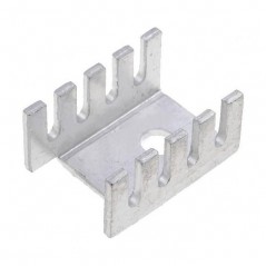 Hlad. TO220 13,3X19,1X12,7mm beli