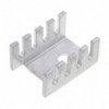 Hlad. TO220 13,3X19,1X12,7mm beli - HLATO220FK301