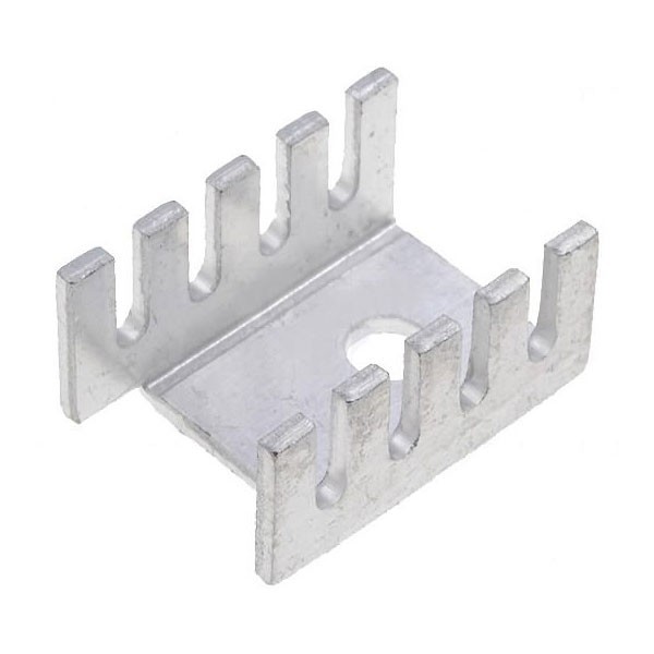 Hlad. TO220 13,3X19,1X9,53mm beli - HLATO220FK302