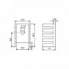 Hlad. TO220 13,3X19,1X12,7mm beli - HLATO220FK301