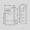 Hlad. TO220 13,3X19,1X9,53mm beli - HLATO220FK302